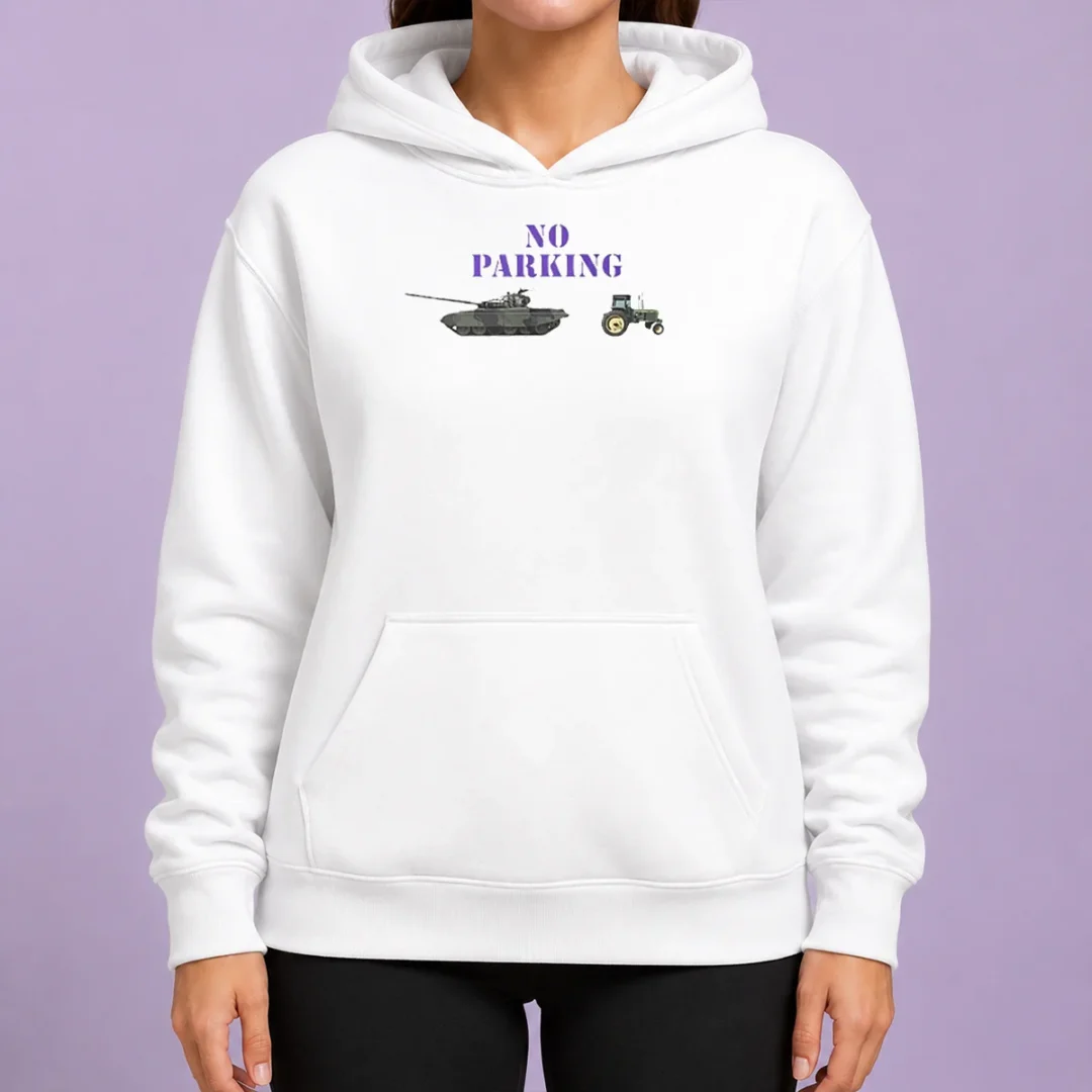 funny-no-parking-for-russian-tanks-meme-hoodie Funny No Parking For Russian Tanks Meme Hoodie