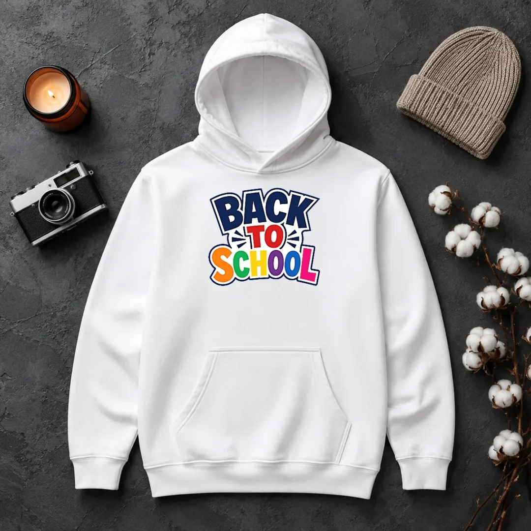 Funny Pretty Retro Distressed Back To School Typography Hoodie Funny Pretty Retro Distressed Back To School Typography Hoodie