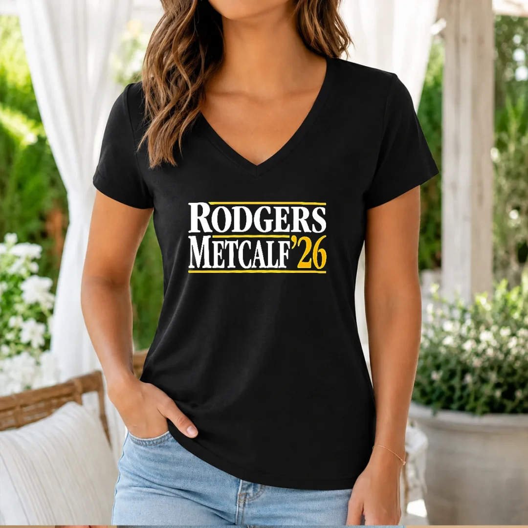 funny-rodgers-metcalf-26-nfl-v-neck-shirt Funny Rodgers Metcalf '26 NFL V-Neck Shirt