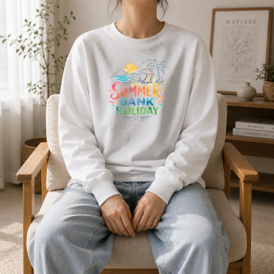 funny-watercolor-beach-scene-summer-bank-holiday-relax-sweater Funny Watercolor Beach Scene Summer Bank Holiday Relax Sweater