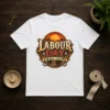 Funny Western Labour Day Work Hard Take Pride Cowboy
