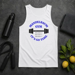 Hot Pretty Mandelbaum Gym It'S Go Time Seinfeld Fitness Tank Top