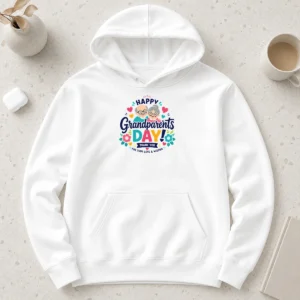 Pretty Happy Grandparents Day Floral Love Wisdom Cute Hoodie