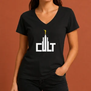 Awesome Moroni The Church Of Jesus Christ Of Latter Day Saints V-Neck Shirt