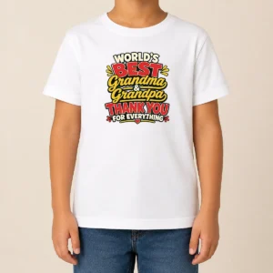 Premium Good Grandparents Day Thank You Cartoon For Family Gifts Kids T-Shirt