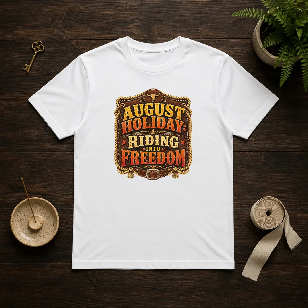 good-august-holiday-western-freedom-ride-t-shirt Good August Holiday Western Freedom Ride