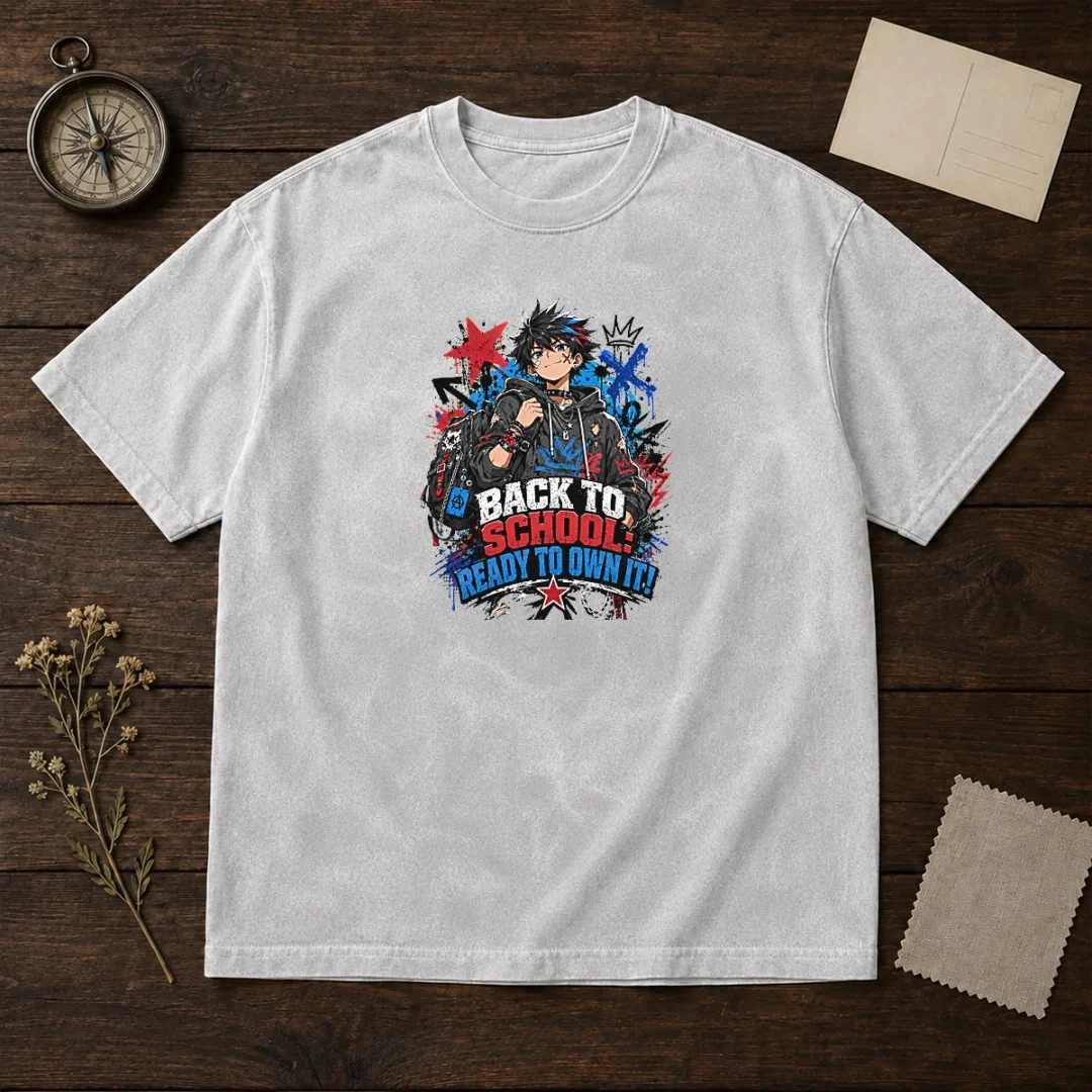 good-back-to-school-pride-anime-streetwear-washed-t-shirt Good Back To School Pride Anime Streetwear Washed T-Shirt
