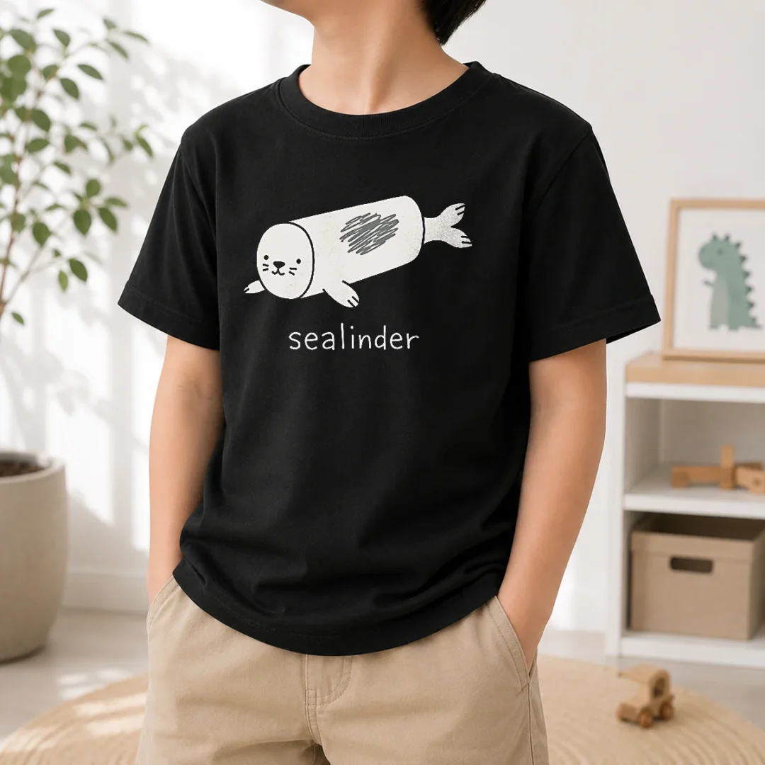 good-cylindrical-seal-geek-kids-t-shirt-kid-t-shirt Good Cylindrical Seal Geek Kids T-Shirt