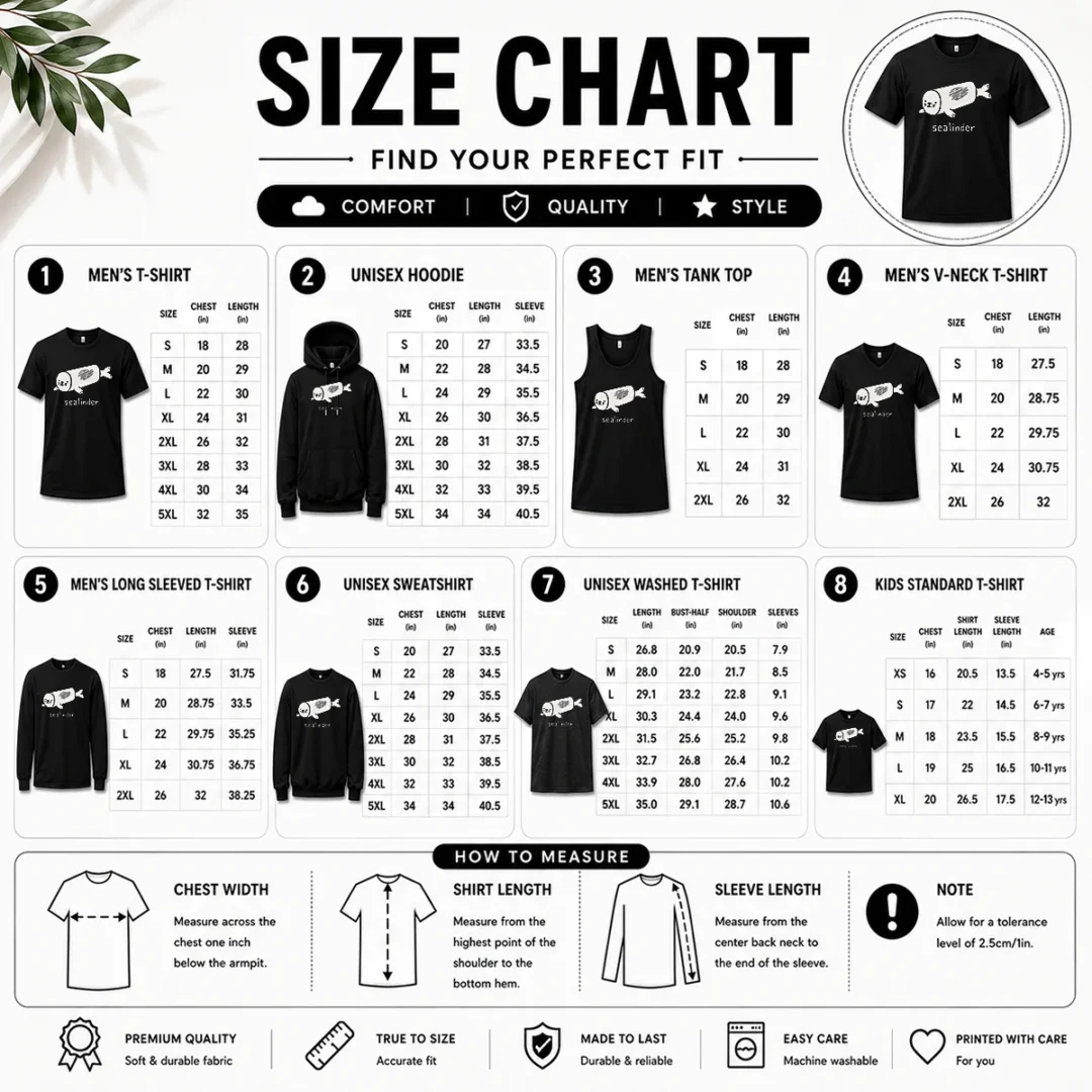 good-cylindrical-seal-geek-size-chart Size chart for Good Cylindrical Seal Geek with measurements in inches and cm to help choose the right fit
