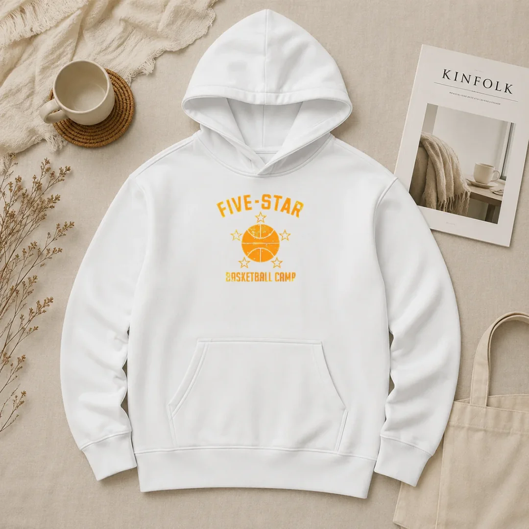 Good Distressed Five Star Basketball Camp Youth Sports Hoodie Good Distressed Five Star Basketball Camp Youth Sports Hoodie
