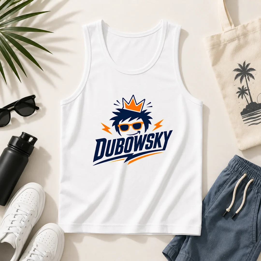 good-dubowsky-cool-king-crown-sunglasses-mascot-logo-tank-top Good Dubowsky Cool King Crown Sunglasses Mascot Logo Tank Top