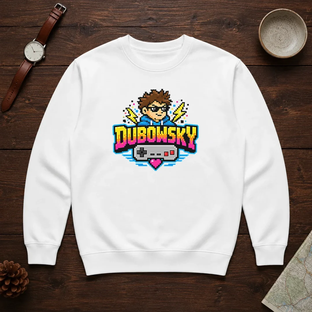 good-dubowsky-pixel-art-gamer-controller-retro-logo-sweater Good Dubowsky Pixel Art Gamer Controller Retro Logo Sweater