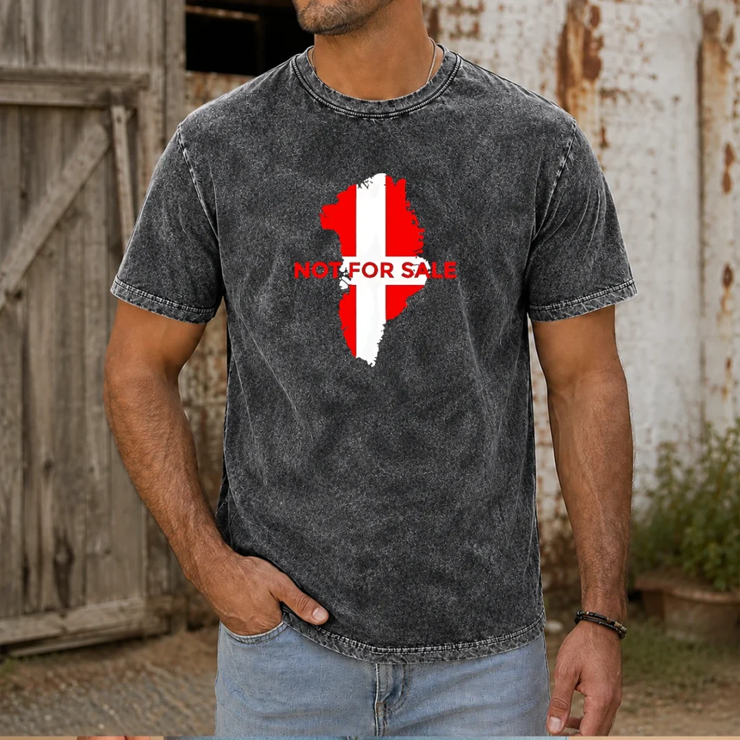 good-greenland-not-for-sale-map-of-greenland-territory-washed-t-shirt Good Greenland Not For Sale Map Of Greenland Territory Washed T-Shirt