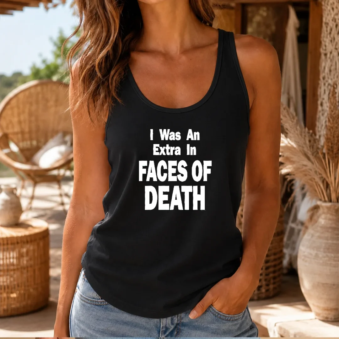 good-i-was-an-extra-in-faces-of-death-tank-top Good I Was An Extra In Faces Of Death Tank Top