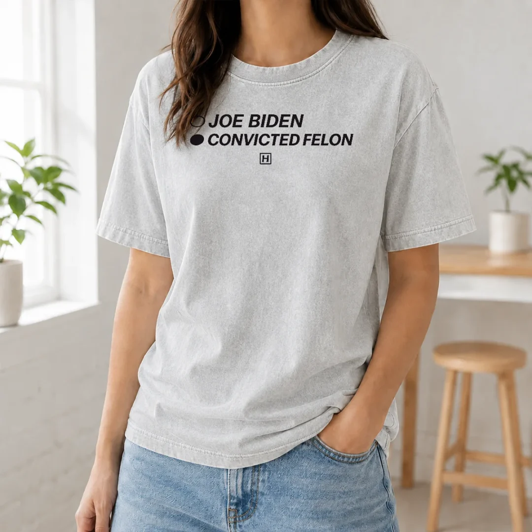 Good Joe Biden Convicted Felon Political Election Washed T Shirt Good Joe Biden Convicted Felon Political Election Washed T-Shirt