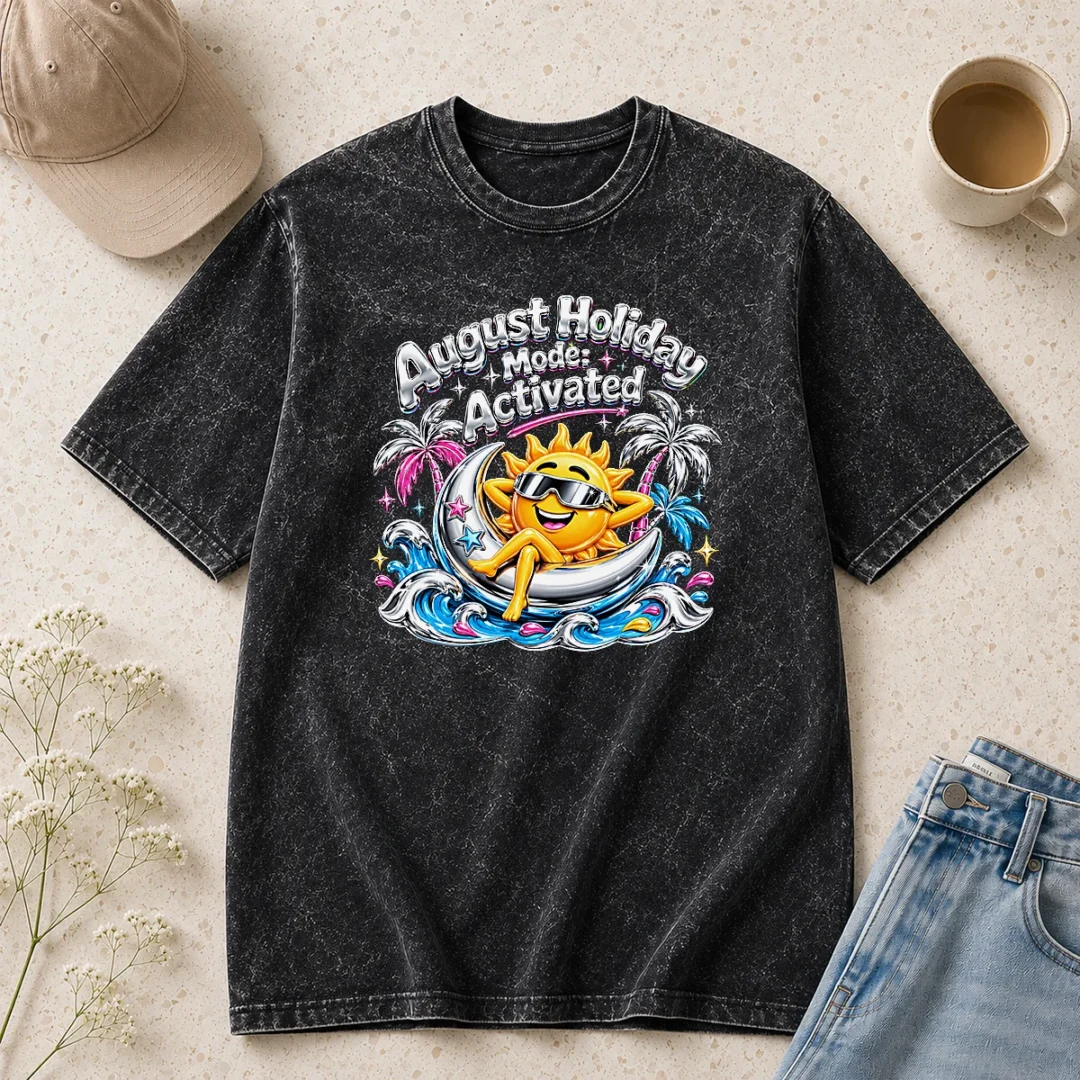 good-official-august-holiday-y2k-for-summer-vibes-washed-t-shirt Good Official August Holiday Y2K For Summer Vibes Washed T-Shirt