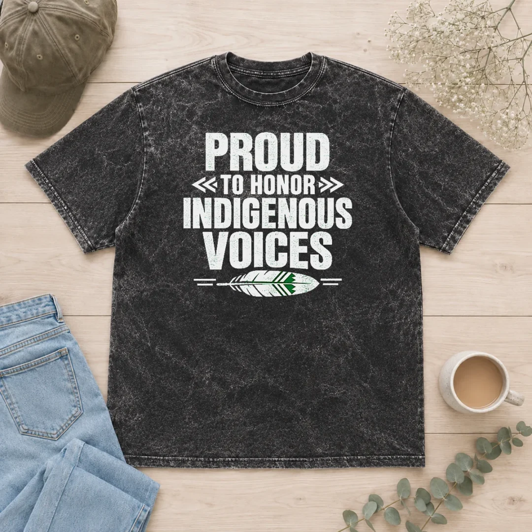 good-official-minimalist-indigenous-peoples-day-pride-celebration-washed-t-shirt Good Official Minimalist Indigenous Peoples Day Pride Celebration Washed T-Shirt