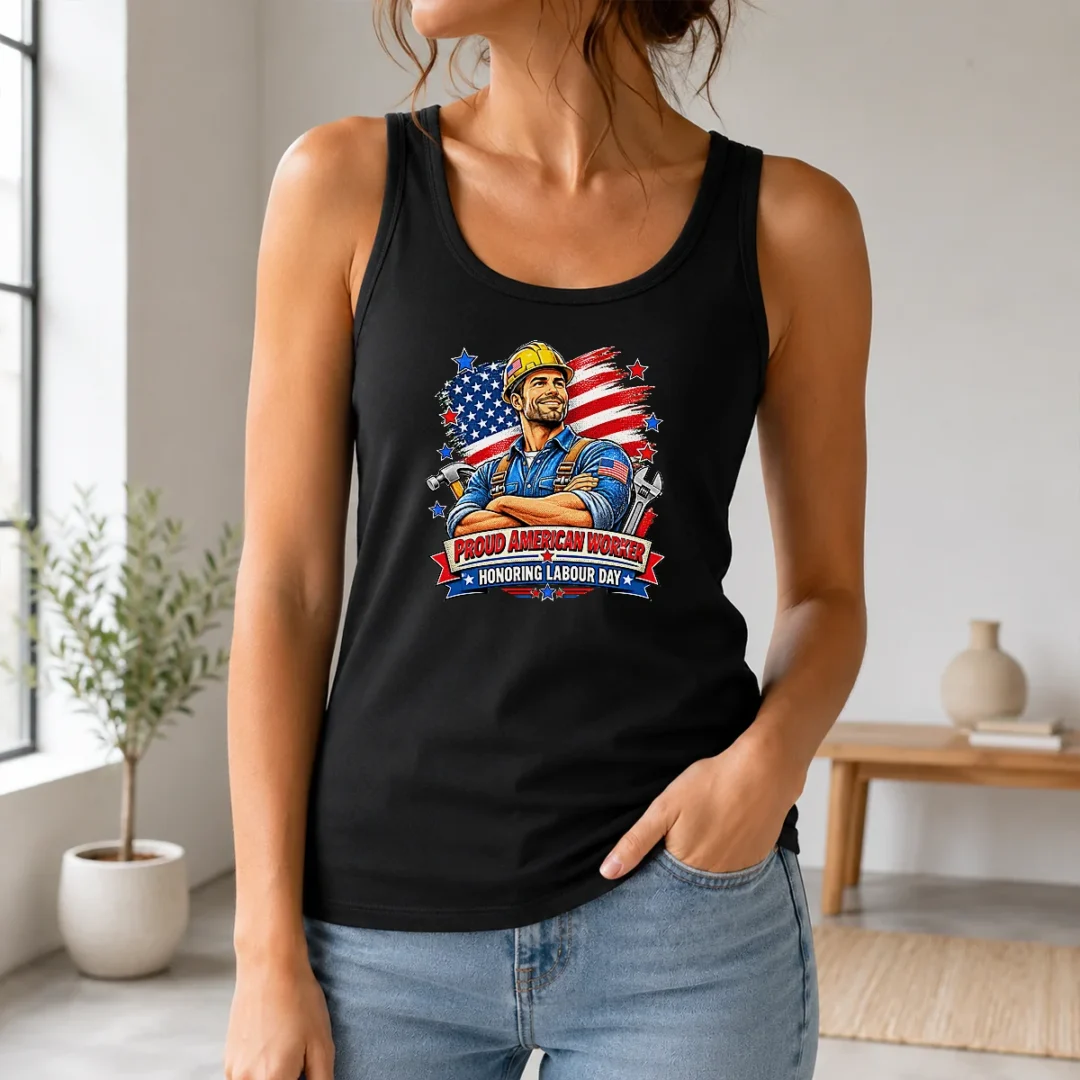 Good Original American Labour Day Celebration Vintage Tank Top Good Original American Labour Day Celebration Vintage Tank Top