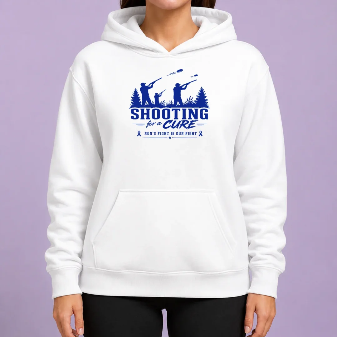 good-original-shooting-for-a-cure-ron-s-fight-is-our-fight-hoodie Good Original Shooting For A Cure Ron'S Fight Is Our Fight Hoodie