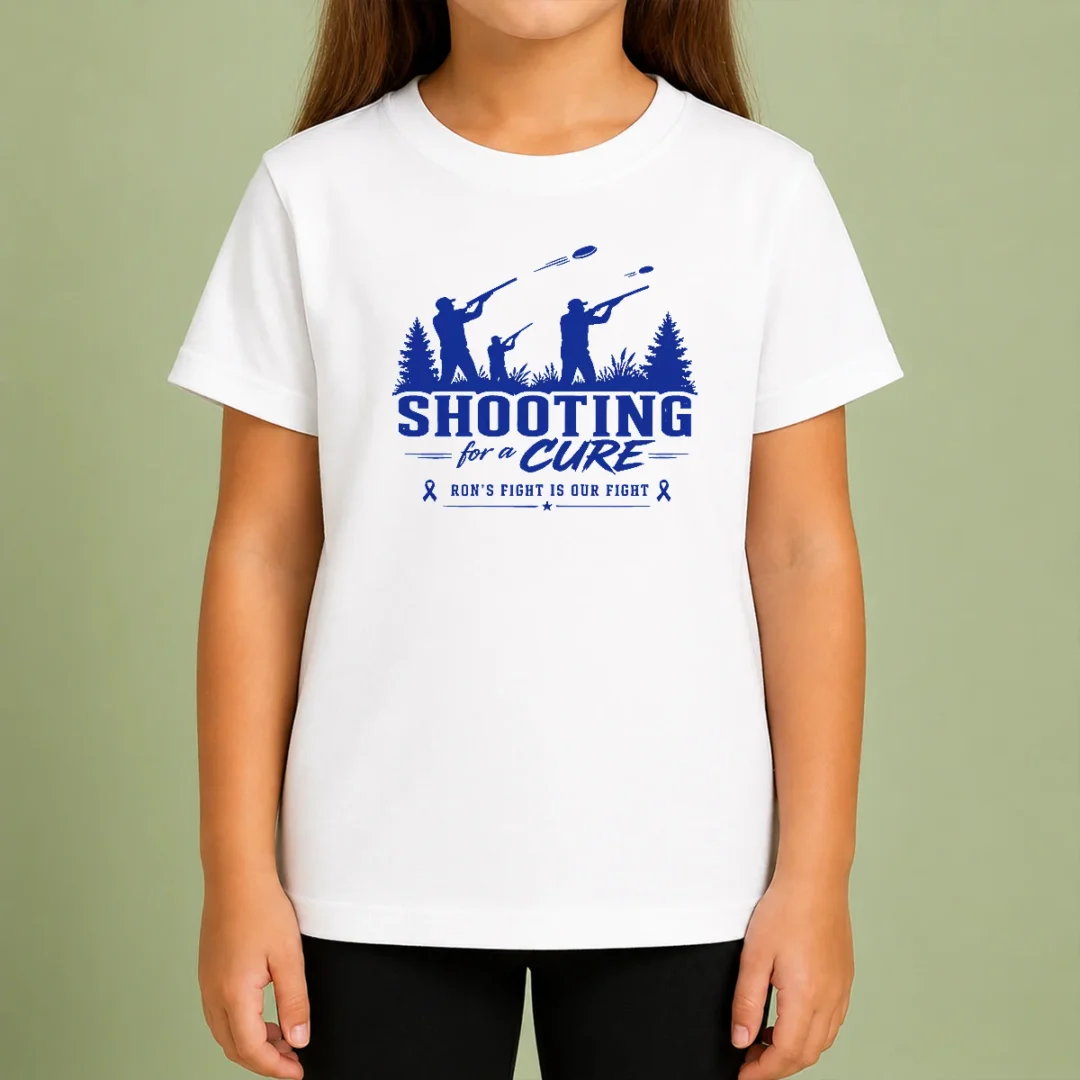 good-original-shooting-for-a-cure-ron-s-fight-is-our-fight-kids-t-shirt Good Original Shooting For A Cure Ron'S Fight Is Our Fight Kids T-Shirt