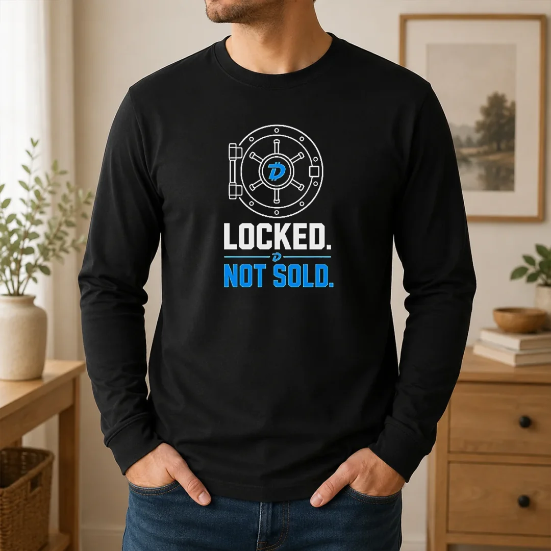 Good Premium Crypto Vault Hodl Locked Not Sold Dash Long Sleeve Shirt Good Premium Crypto Vault Hodl Locked Not Sold Dash Long Sleeve Shirt