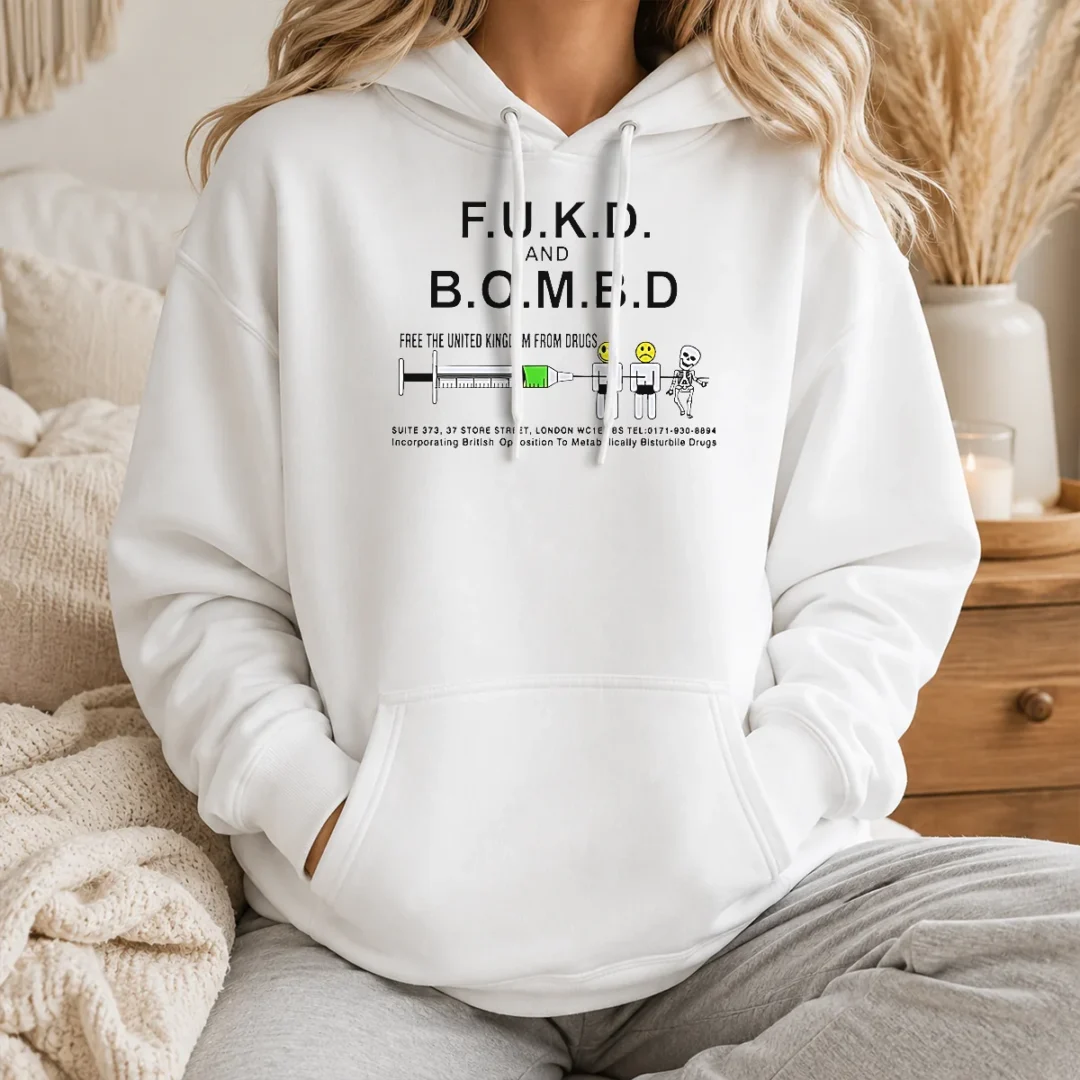 Good Pretty FUKD And BOMBD Free The United Kingdom From Drugs Hoodie Good Pretty FUKD And BOMBD Free The United Kingdom From Drugs Hoodie