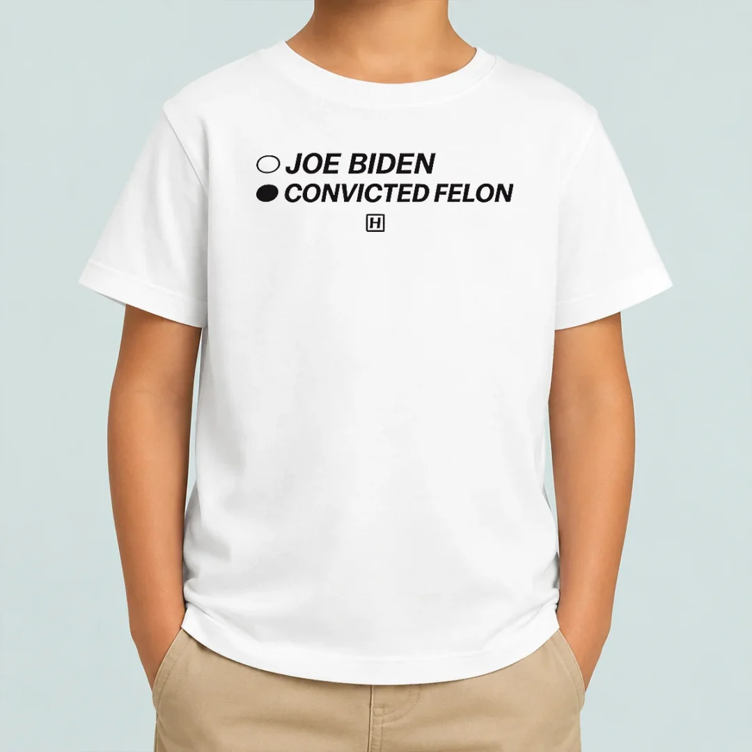 good-pretty-joe-biden-convicted-felon-political-election-kids-t-shirt-1 Good Pretty Joe Biden Convicted Felon Political Election Kids T-Shirt