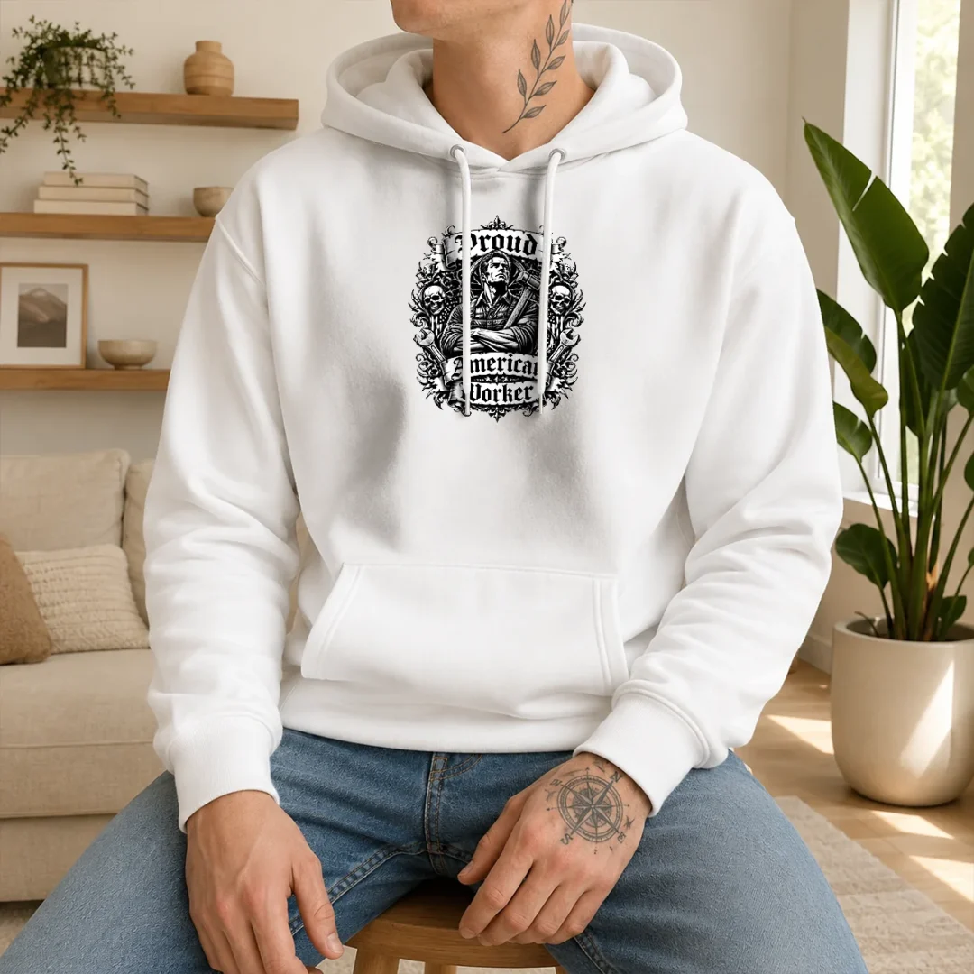 good-proud-american-worker-labour-day-gothic-hoodie Good Proud American Worker Labour Day Gothic Hoodie
