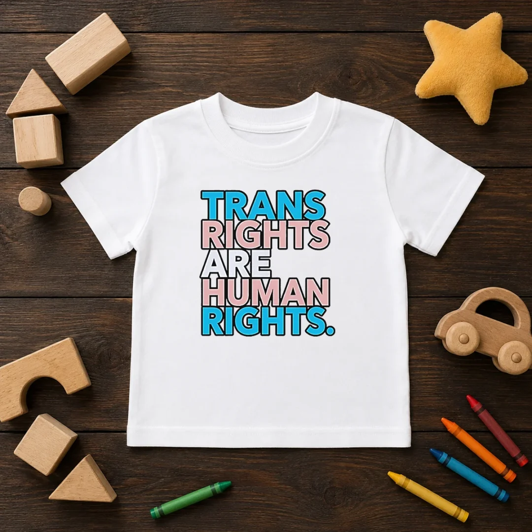 good-trans-rights-are-human-rights-lgbtq-pride-kids-t-shirt Good Trans Rights Are Human Rights LGBTQ Pride Kids T-Shirt