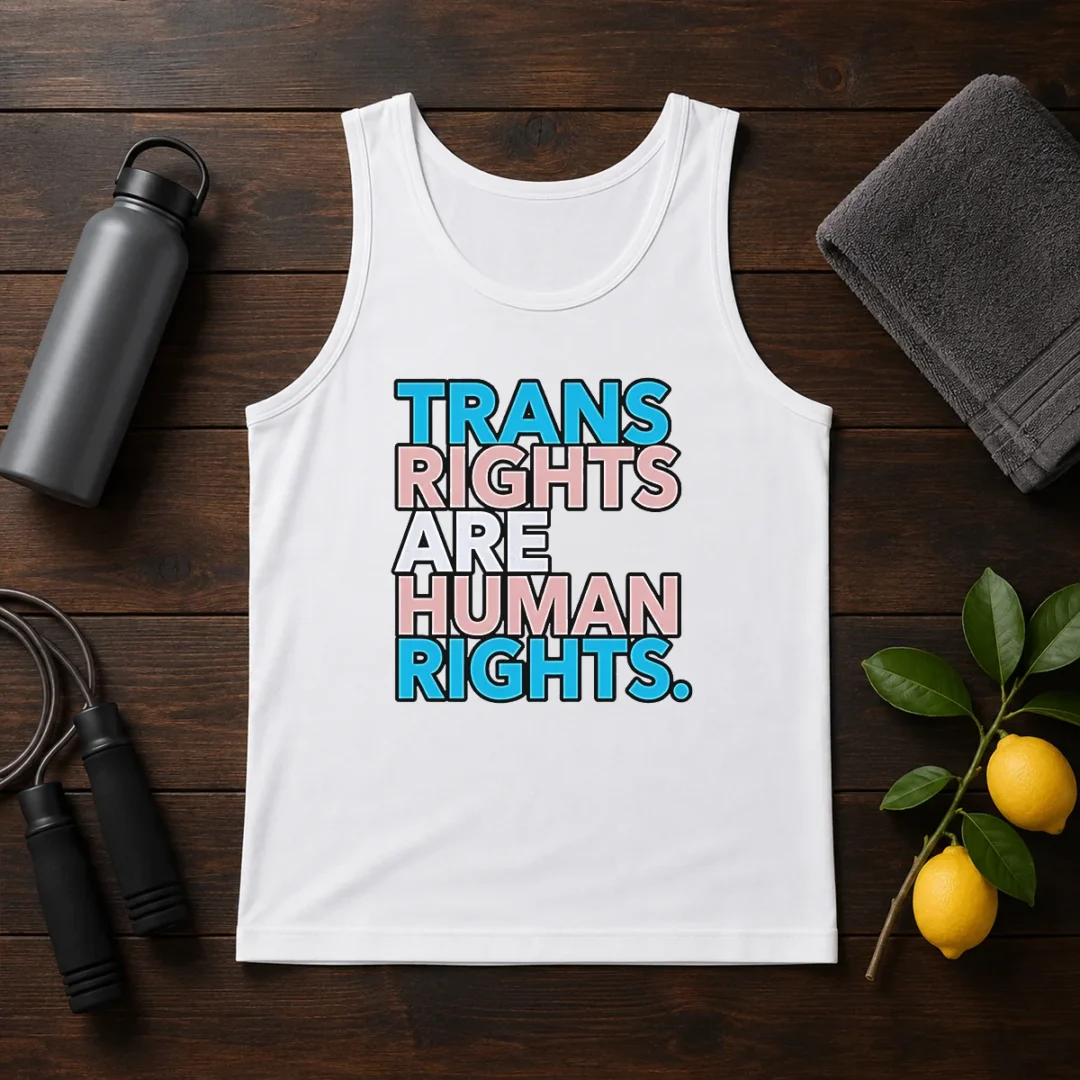 good-trans-rights-are-human-rights-lgbtq-pride-tank-top Good Trans Rights Are Human Rights LGBTQ Pride Tank Top