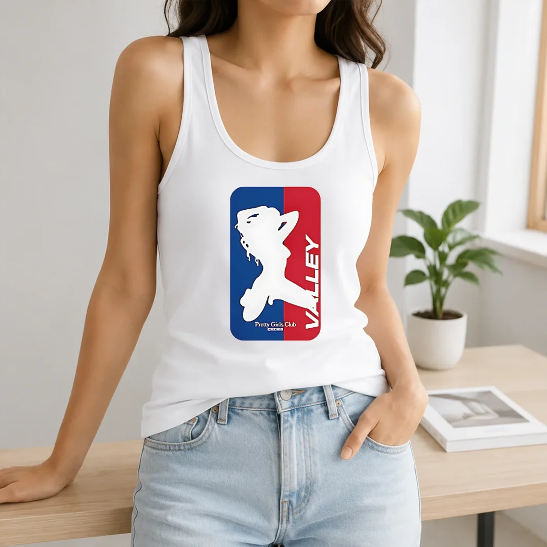 Good Valley Pretty Girls Club 2026 Silhouette Logo Tank Top Good Valley Pretty Girls Club 2026 Silhouette Logo Tank Top