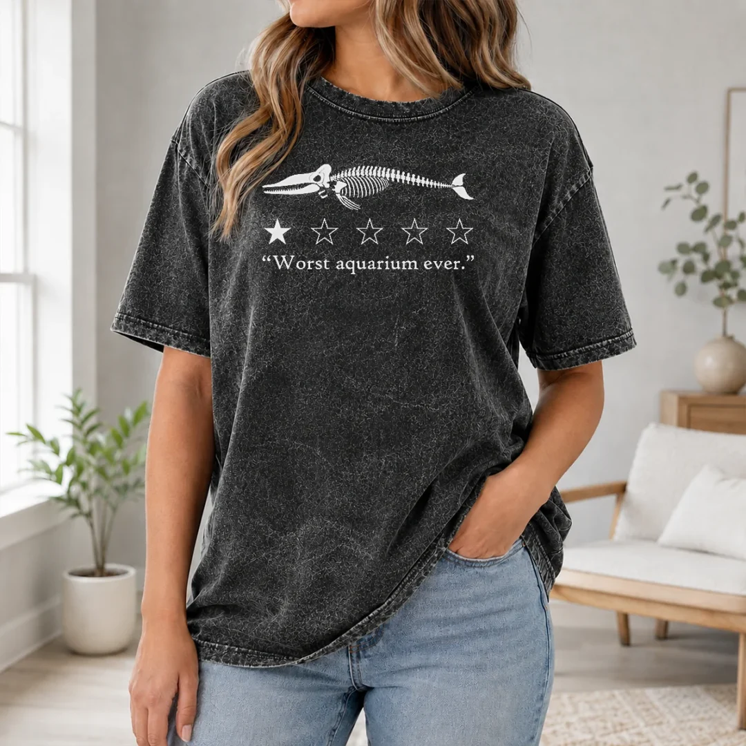 Good Worst Aquarium Ever Washed T Shirt Good Worst Aquarium Ever Washed T-Shirt