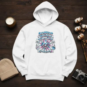 Premium August Holiday Vibes Y2K Chrome Sun Hoodie