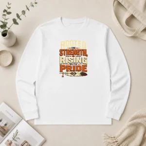 Perfect Good Indigenous Peoples Day Pride Typography Long Sleeve Shirt