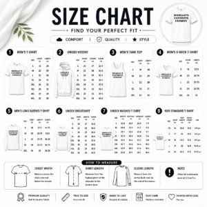 Size chart for Official Hot Mossad'S Favorite Femboy Mossad Funny Meme with measurements in inches and cm to help choose the right fit