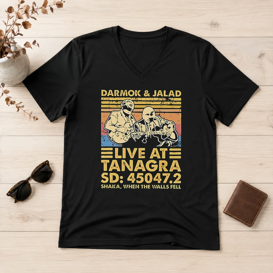 happy-awesome-vintage-darmok-and-jalad-live-at-tanagra-shaka-when-the-walls-fell-v-neck-shirt Happy Awesome Vintage Darmok And Jalad Live At Tanagra Shaka When The Walls Fell V-Neck Shirt