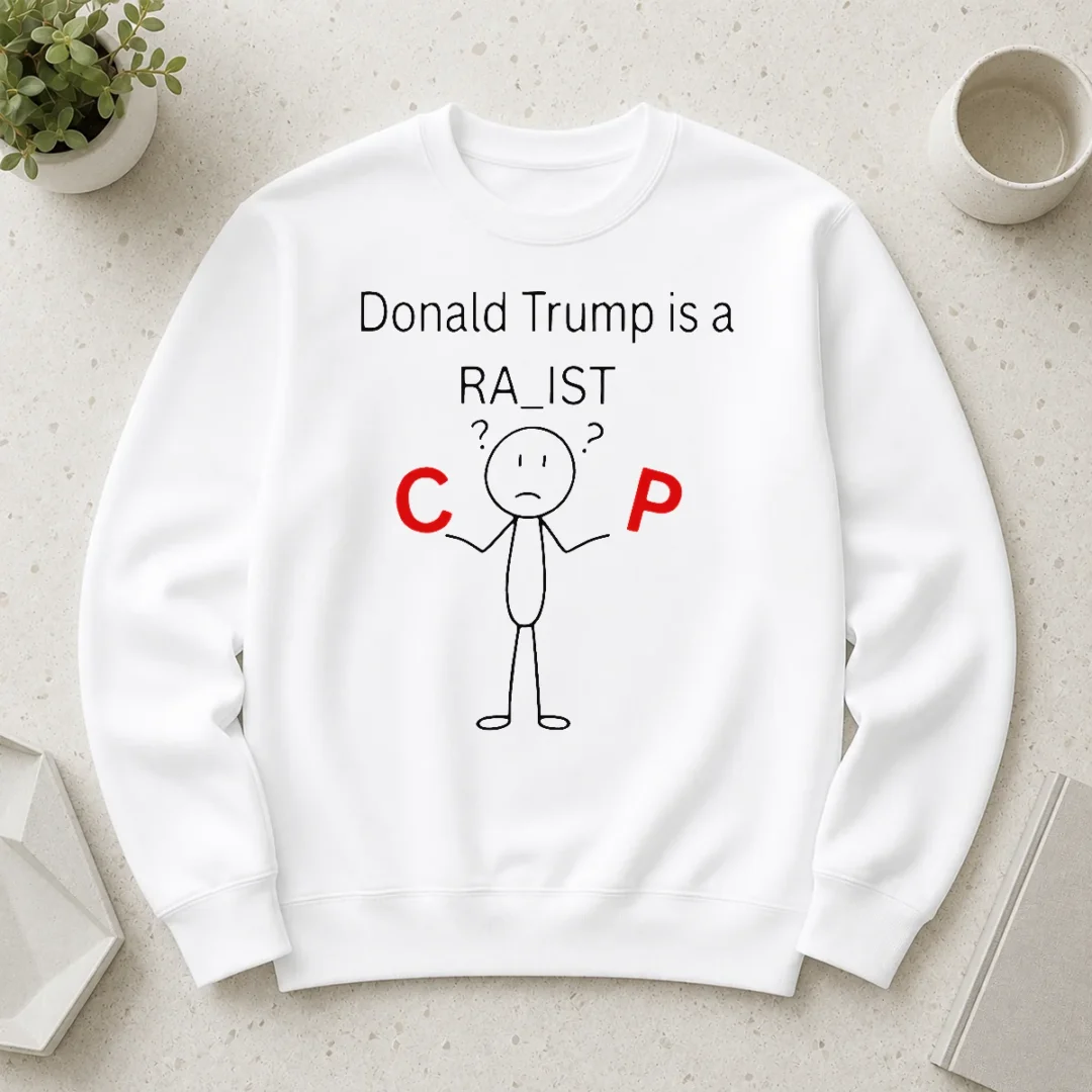happy-funny-donald-trump-is-a-racist-cop-political-satire-sweater Happy Funny Donald Trump Is A Racist Cop Political Satire Sweater