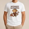 Happy Hot Monkey Business Professional Monkey With Briefcase