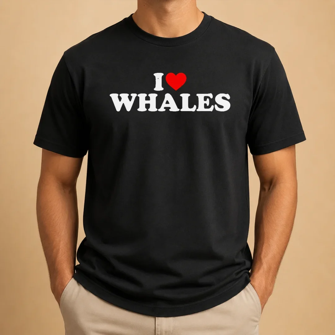 happy-nice-funny-i-love-whales-t-shirt Happy Nice Funny I Love Whales