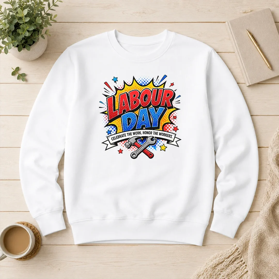 happy-official-pop-art-comic-labour-day-celebrate-workers-sweater Happy Official Pop Art Comic Labour Day Celebrate Workers Sweater