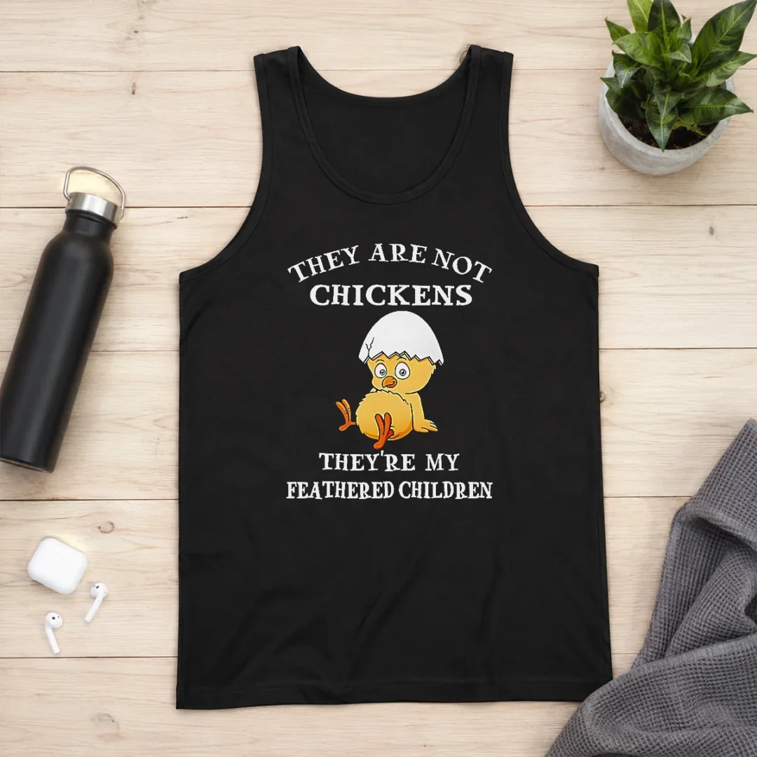happy-pretty-chicken-they-are-not-chickens-theyre-my-feathered-children-tank-top Happy Pretty Chicken They Are Not Chickens Theyre My Feathered Children Tank Top