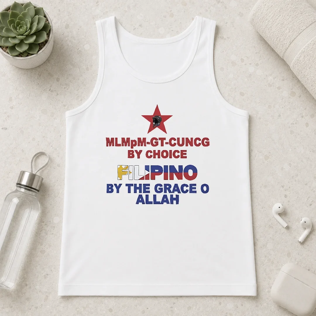 hot-awesome-filipino-by-the-grace-of-allah-and-mlmpm-gt-cuncg-by-choice-tank-top Hot Awesome Filipino By The Grace Of Allah And Mlmpm GT CUNCG By Choice Tank Top