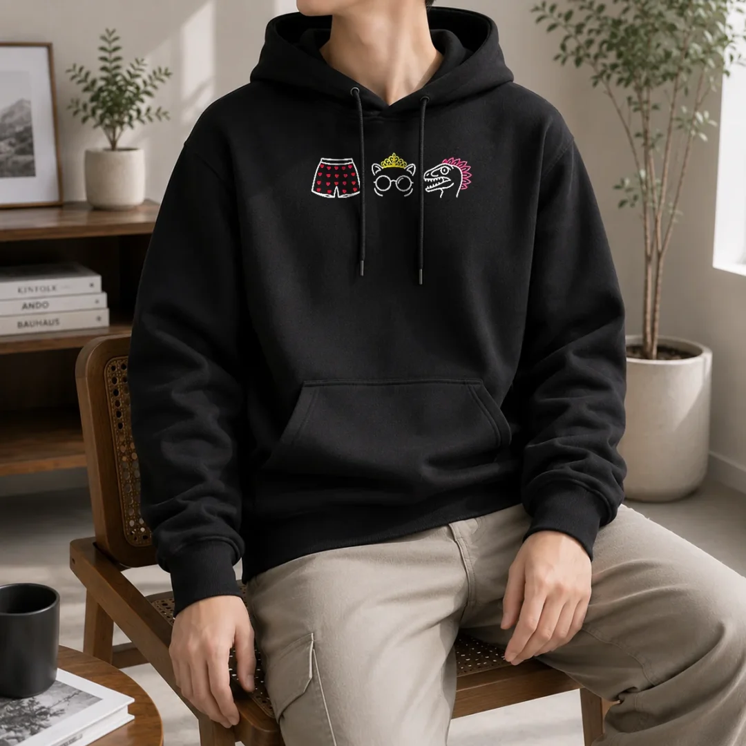 hot-boxers-princess-and-dinosaur-neon-icons-hoodie Hot Boxers Princess And Dinosaur Neon Icons Hoodie