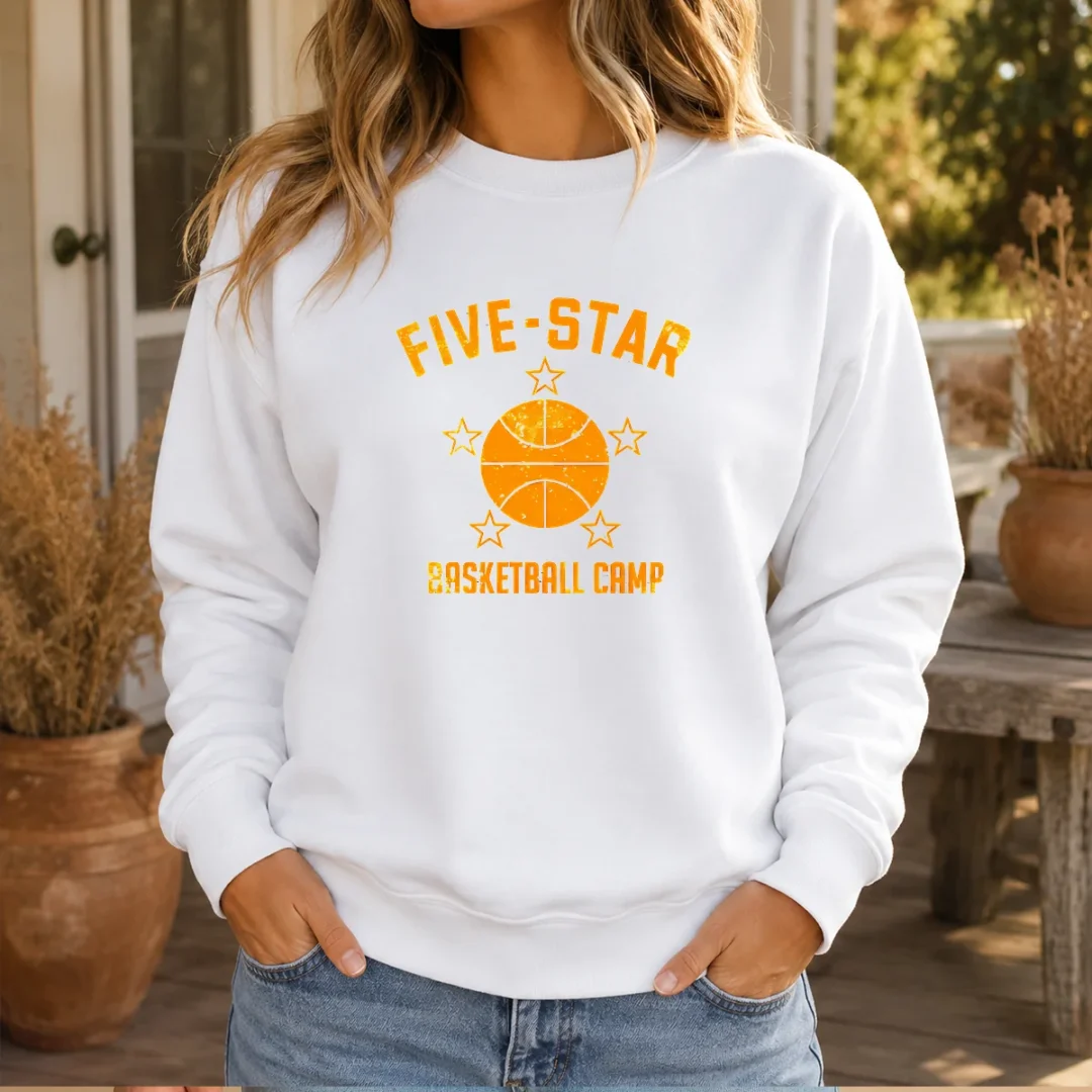 hot-distressed-five-star-basketball-camp-youth-sports-sweater Hot Distressed Five Star Basketball Camp Youth Sports Sweater