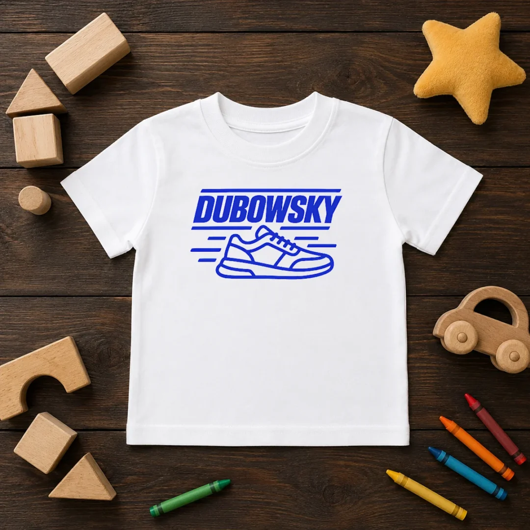 hot-dubowsky-sneaker-speed-lines-minimalist-logo-kids-t-shirt Hot Dubowsky Sneaker Speed Lines Minimalist Logo Kids T-Shirt