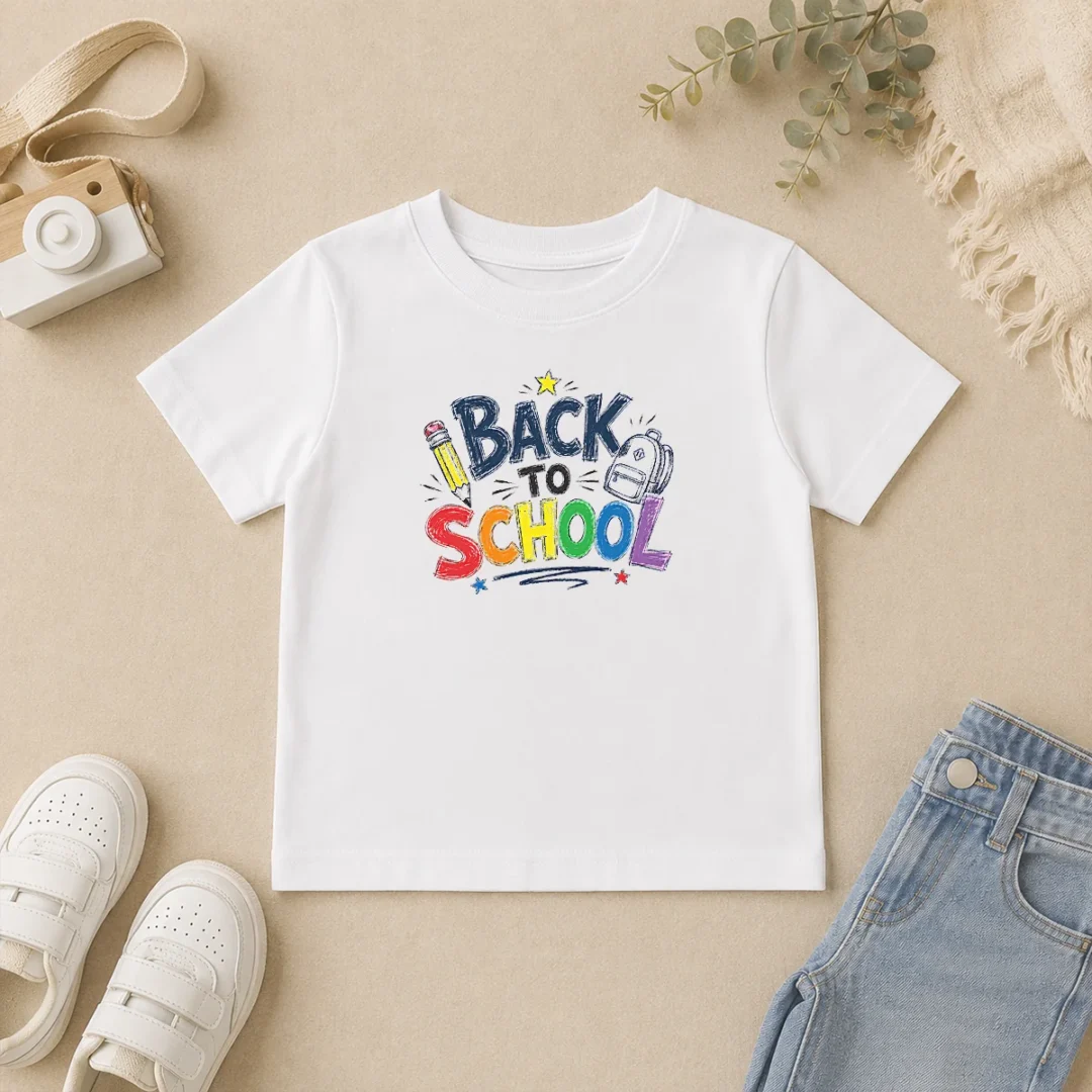 Hot Funny Colorful Bubble Letters Back To School Rainbow Kids T Shirt Hot Funny Colorful Bubble Letters Back To School Rainbow Kids T-Shirt