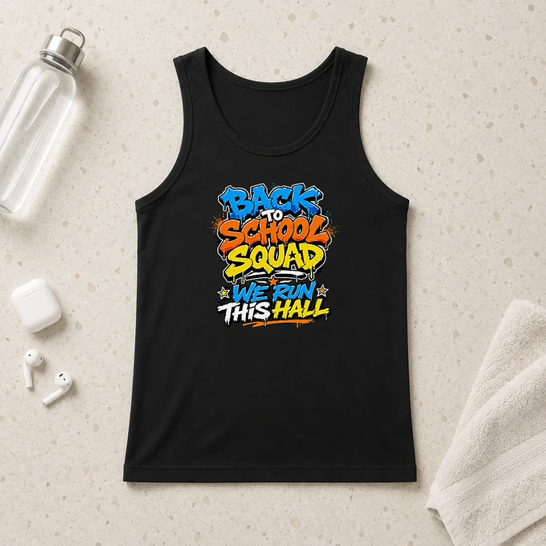 hot-good-back-to-school-squad-graffiti-for-students-tank-top Hot Good Back To School Squad Graffiti For Students Tank Top
