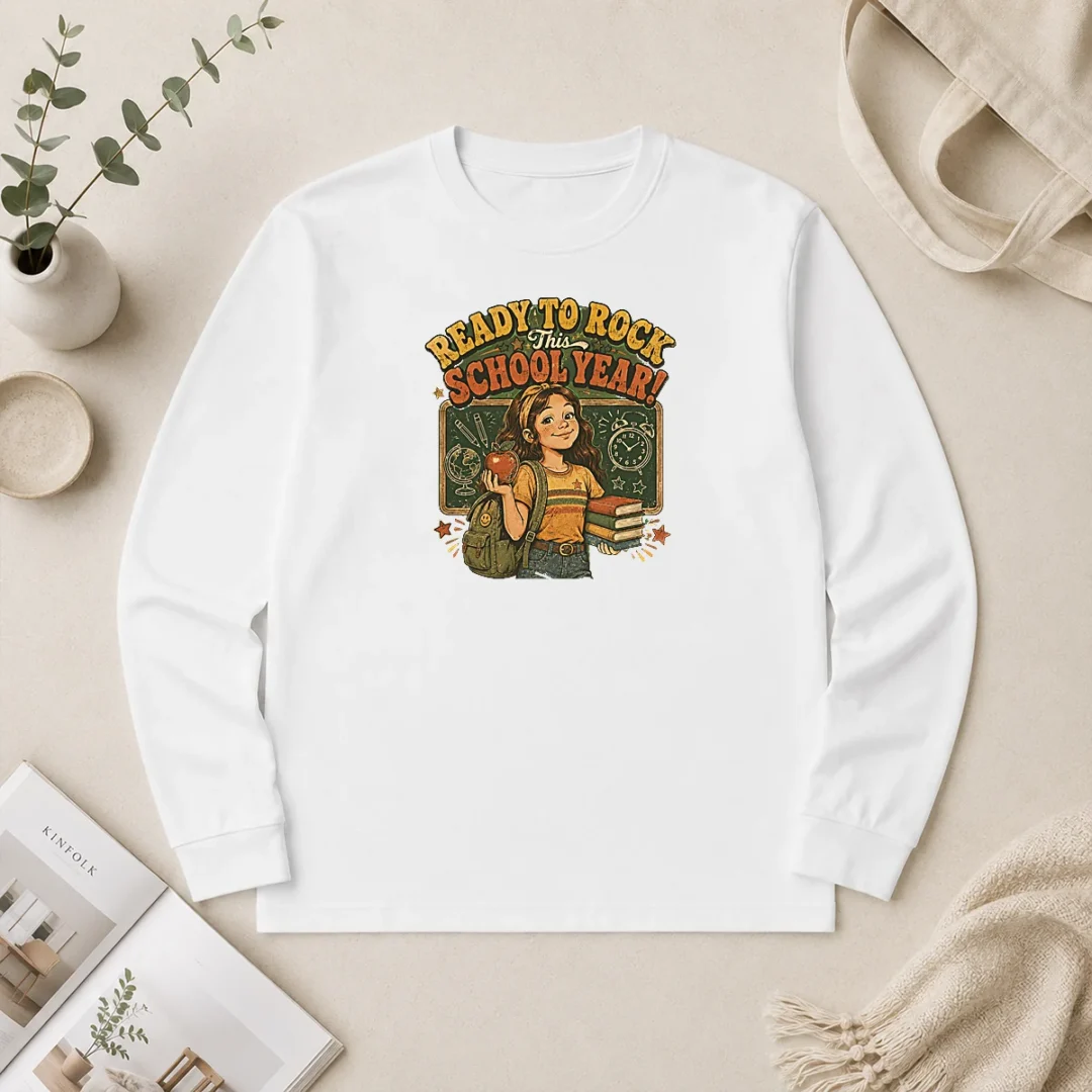 Hot Good Back To School Vintage Student Pride Long Sleeve Shirt Hot Good Back To School Vintage Student Pride Long Sleeve Shirt