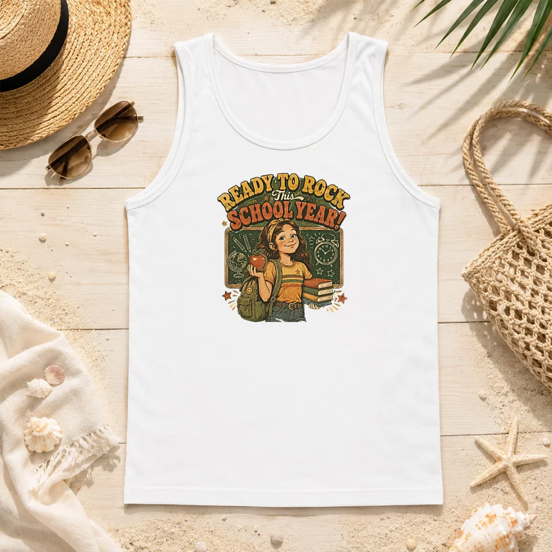 Hot Good Back To School Vintage Student Pride Tank Top Hot Good Back To School Vintage Student Pride Tank Top