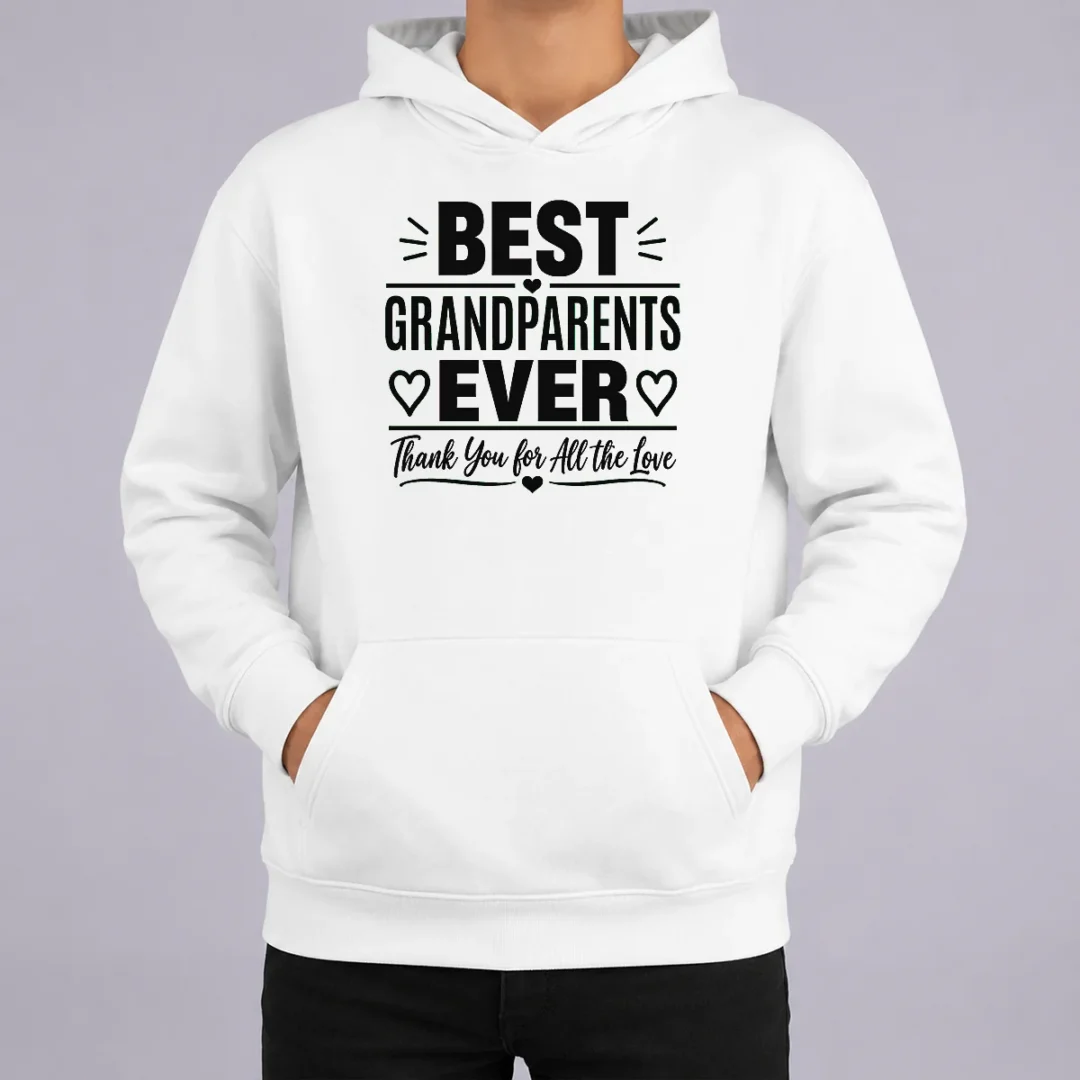 Hot Good Grandparents Day Best Grandparents Ever Minimalist Hoodie Hot Good Grandparents Day Best Grandparents Ever Minimalist Hoodie